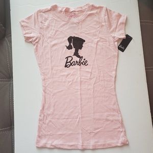 Barbie pink fitted t-shirt, small; Awake by OS